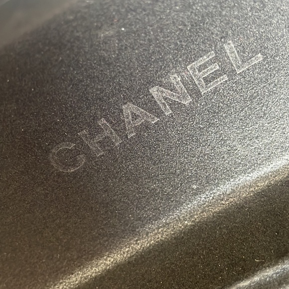 Chanel Sunglasses Glasses Out of Protective Case Large Ergonomics Black - Picture 13 of 16